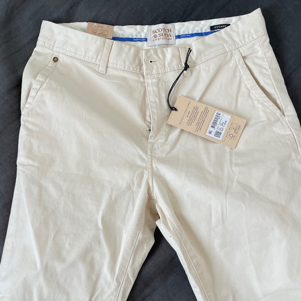 Scotch & Soda™ Essentials Stuart-Organic Cotton Stretch Twill Chino